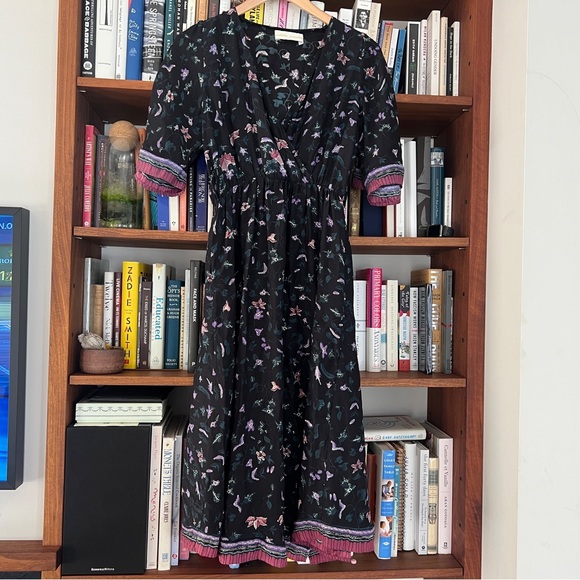 Floral Black Dress - Picture 1 of 8